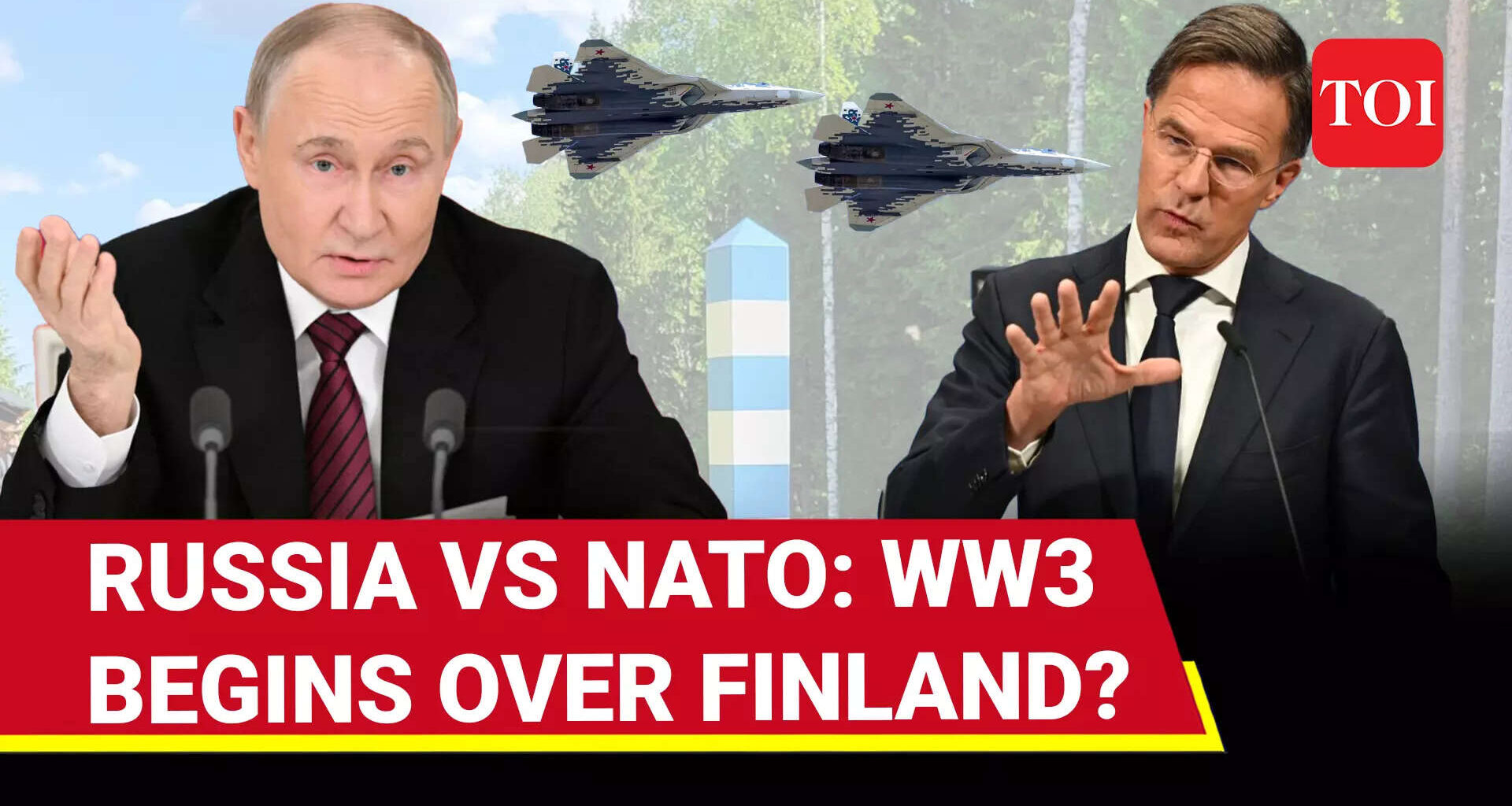 Russian Jets Spook Finland As They Enter NATO Territory Amid Revenge Strikes On Ukraine