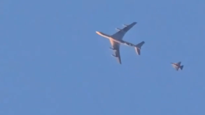 Caught on camera: Israeli fighter jet refuels mid-air over Syria; likely on way back after Iran strike