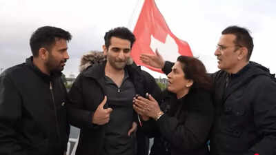 Archana Puran Singh reveals son Ayushmaan escaped a freak accident in Switzerland; says ‘He came in between two trams and one driver applied the brakes’