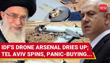 Israel Loses 'Advanced Drones' Inside Iran; Nervous Tel Aviv Rushes To Buy 'Depleted' Munitions