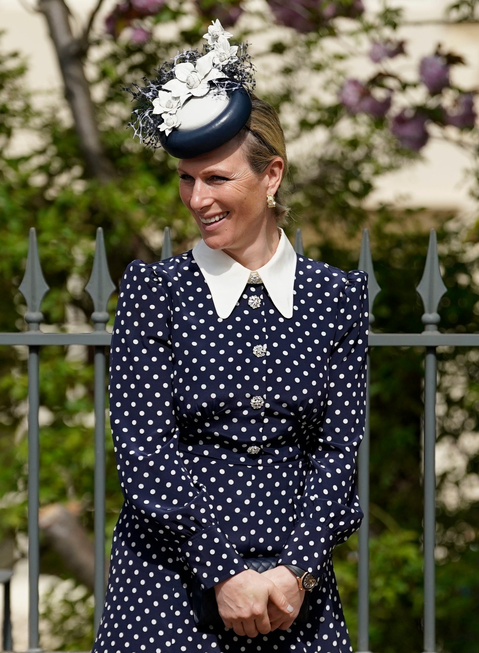 Image may contain Zara Tindall Person Adult and Wristwatch