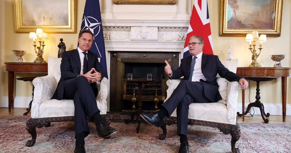 UK signs up to NATO’s 5 percent defense spending target – POLITICO