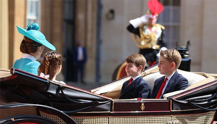 The Wales children shine at King’s Birthday Parade.