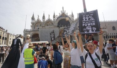 Il matrimonio di Bezos e Sanchez a Venezia: la diretta di oggi