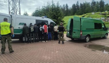 Zatrzymani przy granicy z Litwą