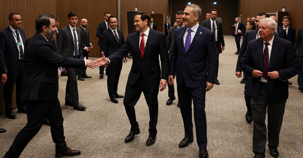 Marco Rubio Meets Syria’s Foreign Minister, in Another Sign of Warming Ties
