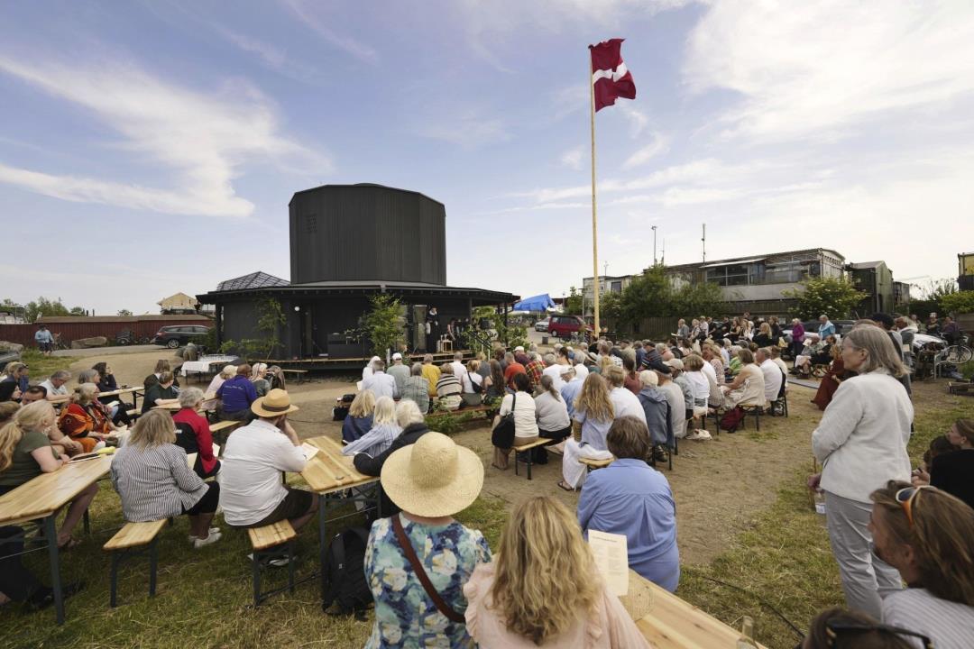 In Denmark, an Unusual Church Rises