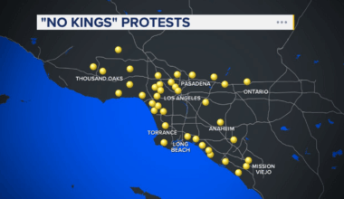'No Kings Day' protests: Here's a list of protest locations for Los Angeles area and Southern California