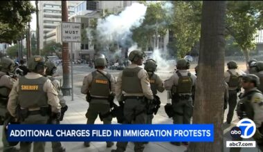Los Angeles protests: Additional charges filed in connection with violence at recent anti-ICE protests