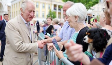 King Charles III and Queen Camilla visited Poundbury in 2023