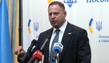 Ukraina presidendikantselei ülem kutsus maailma tugevdama survet Venemaale