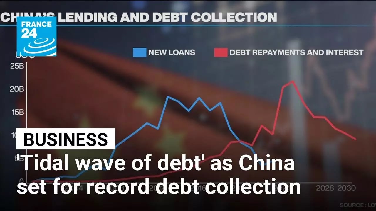 Developing countries face 'tidal wave of debt repayments' to China, report shows • FRANCE 24