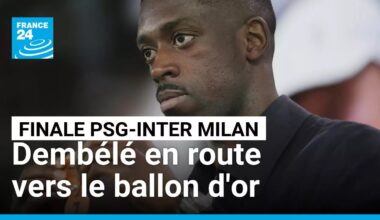 Finale de la Ligue des champions : Dembélé en route vers le ballon d'or • FRANCE 24