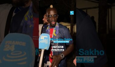 ⚽️🏆 Mamadou #Sakho réagit à la victoire écrasante du #PSG