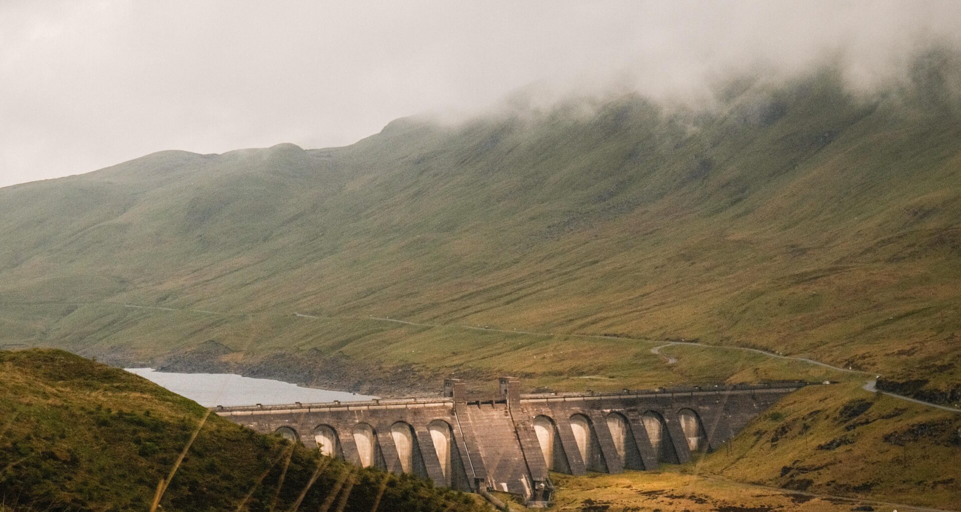 Ben Lawers dam yesterday in between the showers!