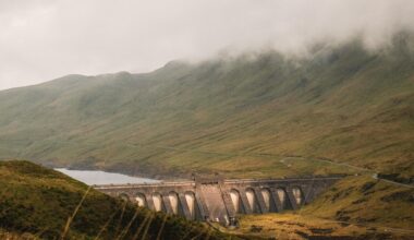 Ben Lawers dam yesterday in between the showers!