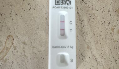 I’ve had this weird cold for the last few days, so took a test casually. How is your Sunday going?