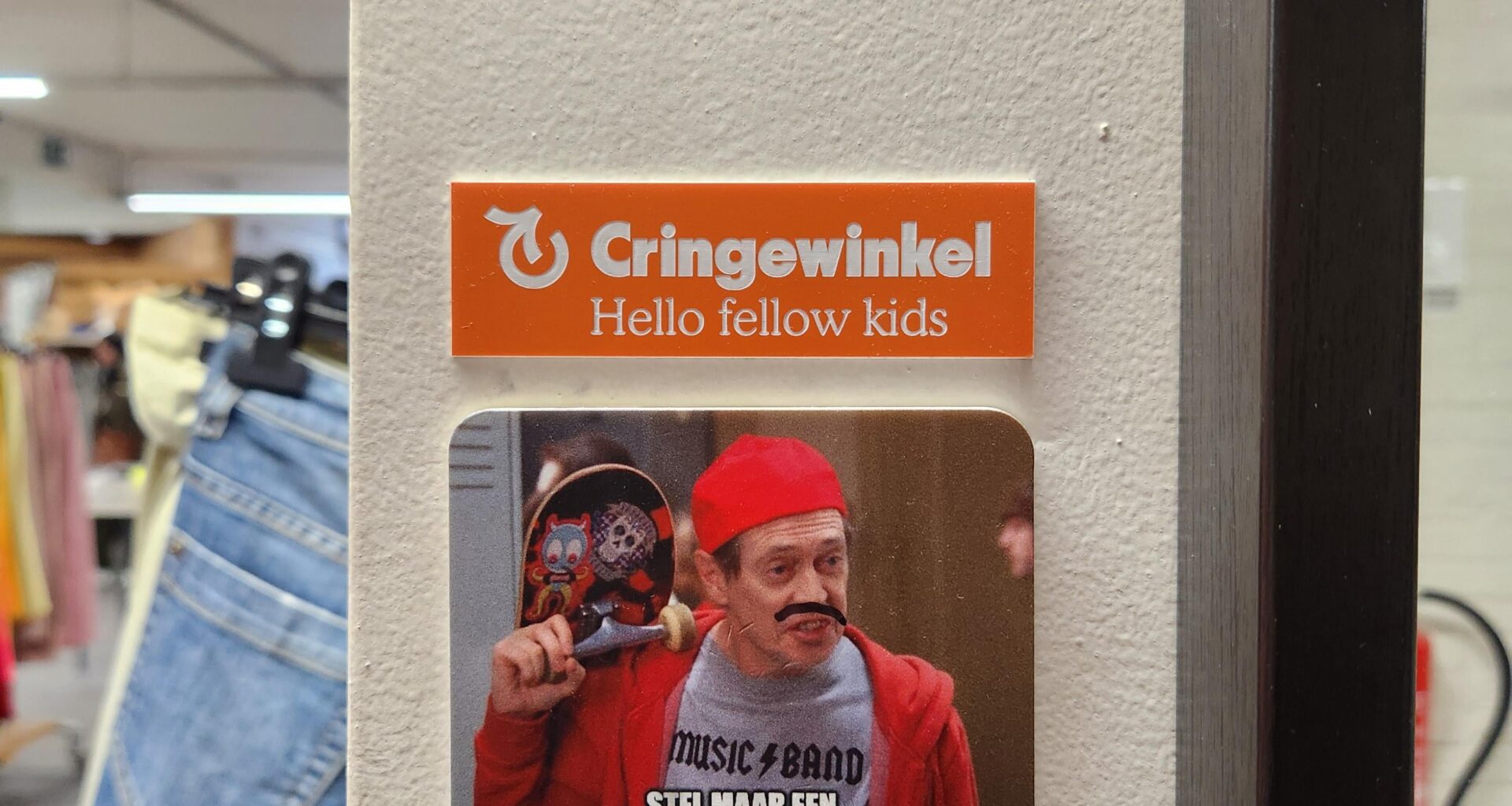 Seen in Kringwinkel Tienen