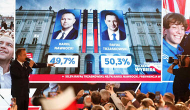 Puolan presidentinvaalien tilanne jatkuu tiukkana – ennuste: kansallismielinen Nawrocki voittamassa | Uutisia lyhyesti