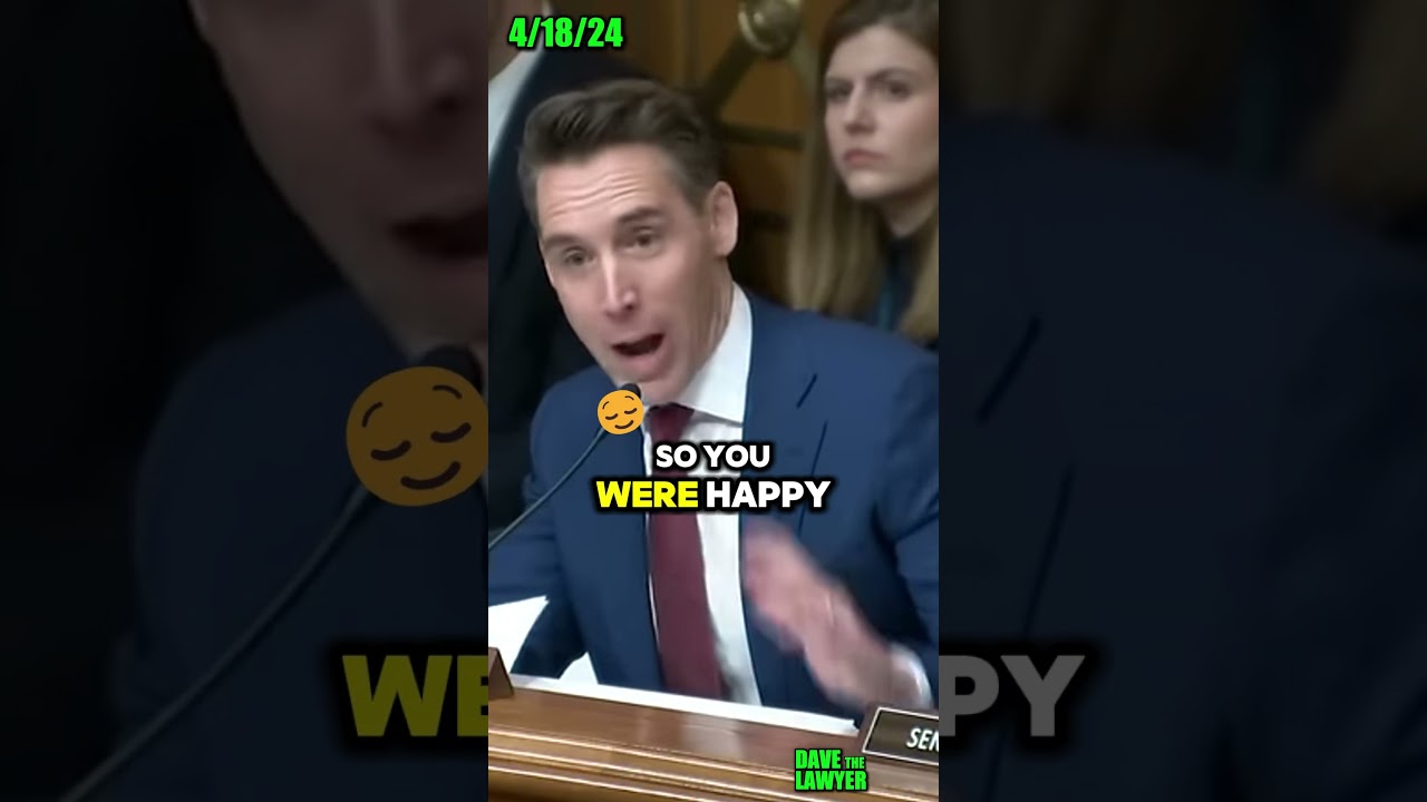 Hawley Catches Mayorkas Covering Up a Scandal