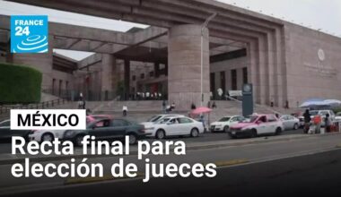 Así está el panorama en México antes de las inéditas elecciones del Poder Judicial • FRANCE 24