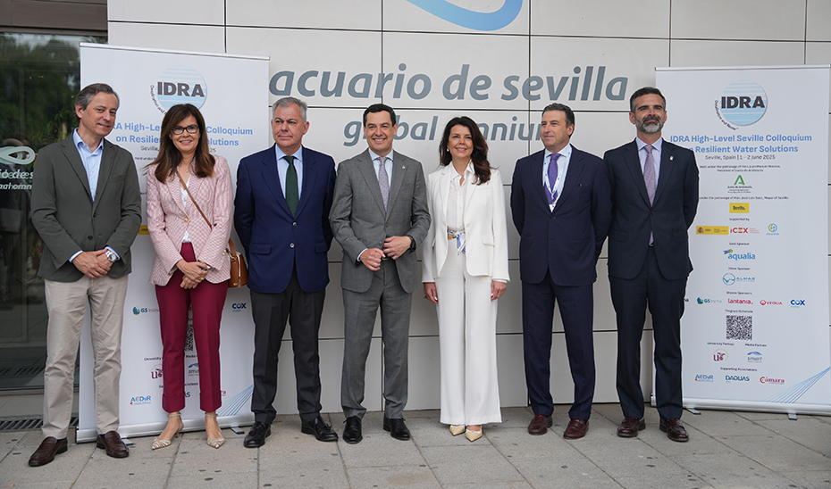 Moreno se marca el objetivo de convertir a Andalucía en la región con más volumen de aguas regeneradas de España