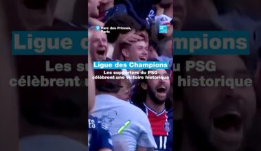 🏆⚽️ Des milliers de supporters fêtent la victoire du #PSG en finale de #LigueDesChampions