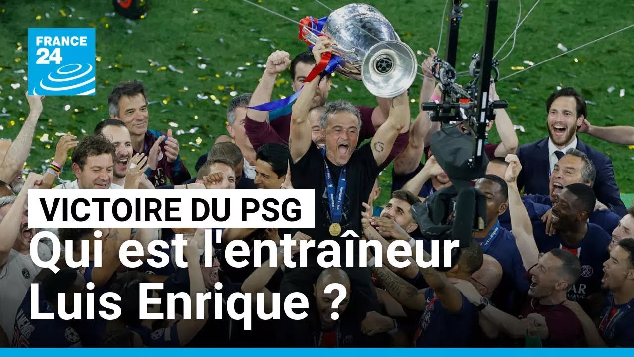 5-0 : le PSG de Luis Enrique remporte la Ligue des champions • FRANCE 24