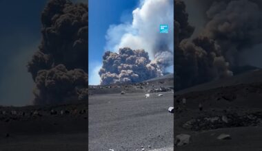 🌋Les images impressionnantes de l’éruption du #volcan #Etna • FRANCE 24