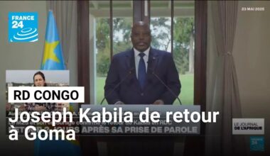 RD Congo : Joseph Kabila de retour à Goma, selon le M23 et l'entourage de l'ancien président