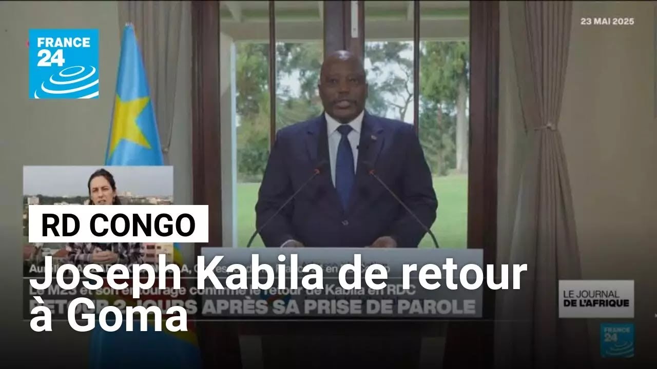 RD Congo : Joseph Kabila de retour à Goma, selon le M23 et l'entourage de l'ancien président