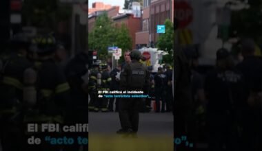 Estados Unidos: "Ataque terrorista" contra manifestación israelí en Colorado