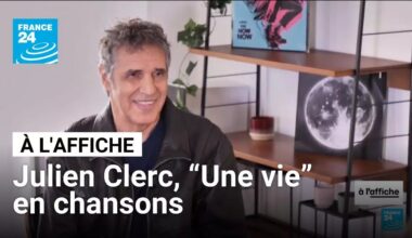 Julien Clerc, “Une vie” en chansons • FRANCE 24