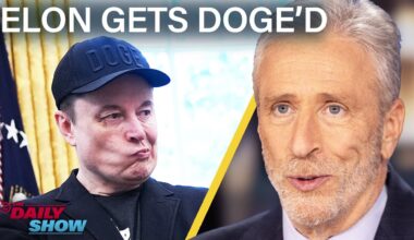Jon Stewart on Elon Musk's Black-Eyed Exit & Trump's Insane New Biden Conspiracy | The Daily Show