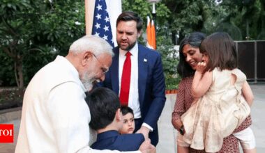 'Grandfather category': Usha Vance recalls how her kids bonded with PM Modi during India visit