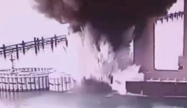 Ukraina: Nytt sprängdåd mot Krimbron