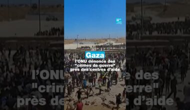 Gaza : l’ONU dénonce des "crimes de guerre" près des centres d’aide • FRANCE 24