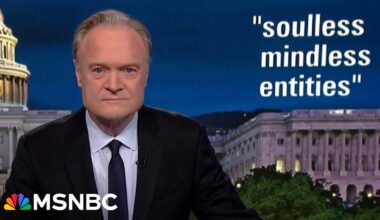 Lawrence on USAID cuts: With Musk and Trump, 'soulless mindless entities are what you see'