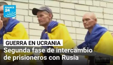Rusia y Ucrania intercambian 307 prisioneros en la segunda etapa del acuerdo “mil por mil”