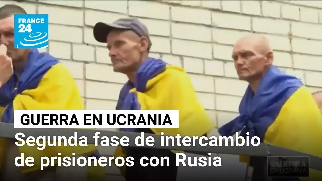 Rusia y Ucrania intercambian 307 prisioneros en la segunda etapa del acuerdo “mil por mil”