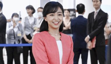 Japan's Princess Kako leaves for Brazil to mark 130 years of ties