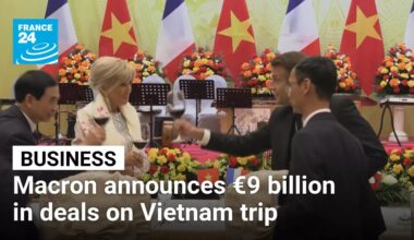 Macron announces €9 billion in business deals during Vietnam visit • FRANCE 24 English