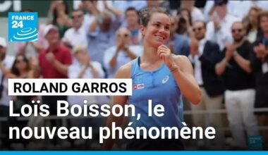 Roland Garros : Loïs Boisson, le nouveau phénomène français • FRANCE 24