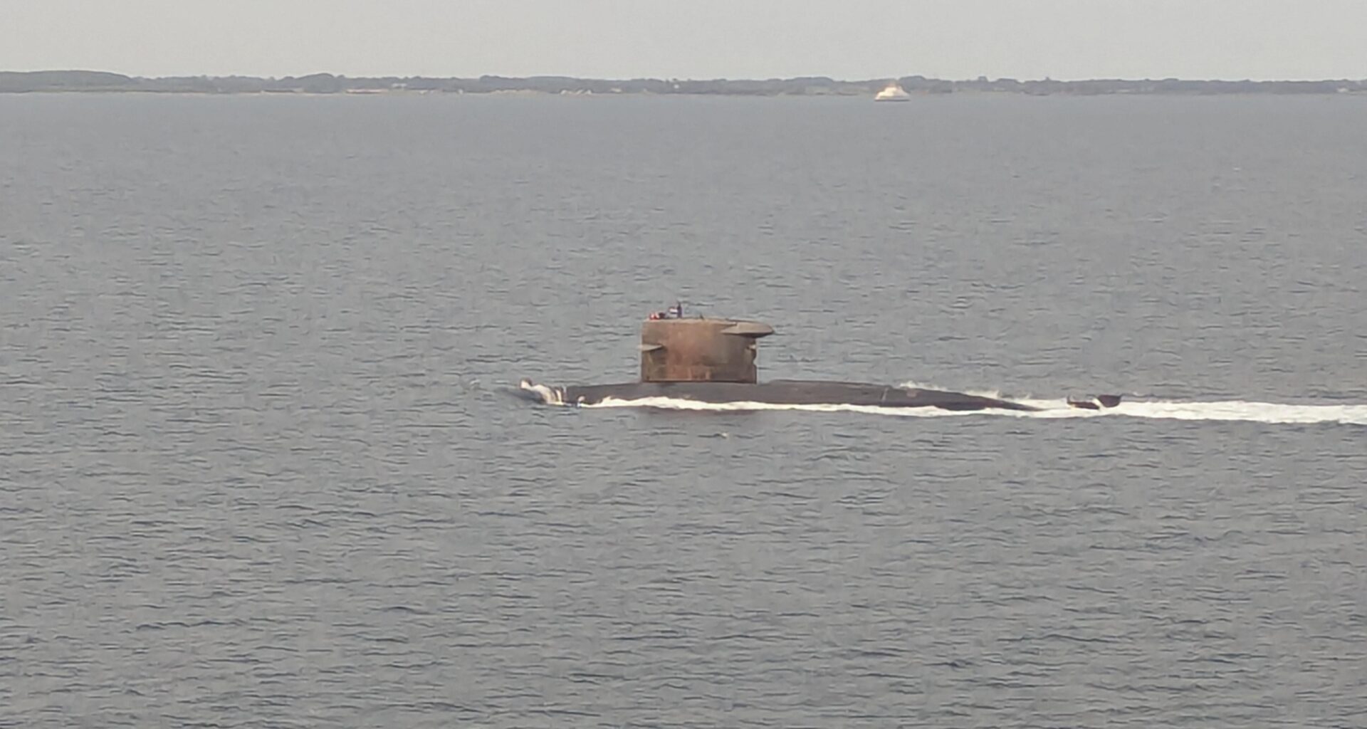 Submarine in Danish Waters