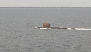 Submarine in Danish Waters