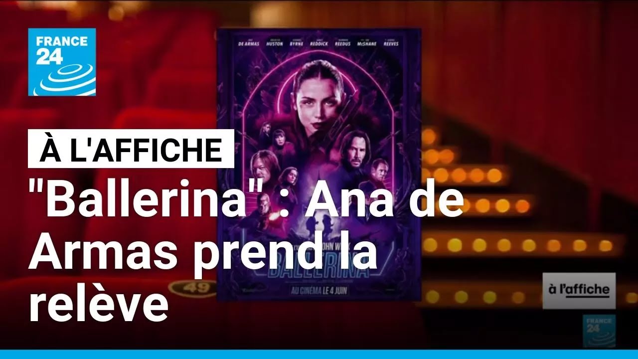 "Ballerina" : Ana de Armas prend la relève de Keanu Reeves dans l’univers de John Wick