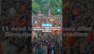 India: 11 dead in crowd chaos after cricket stadium stampede • FRANCE 24 English