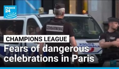 Authorities fear that a PSG victory could trigger dangerous celebrations • FRANCE 24 English