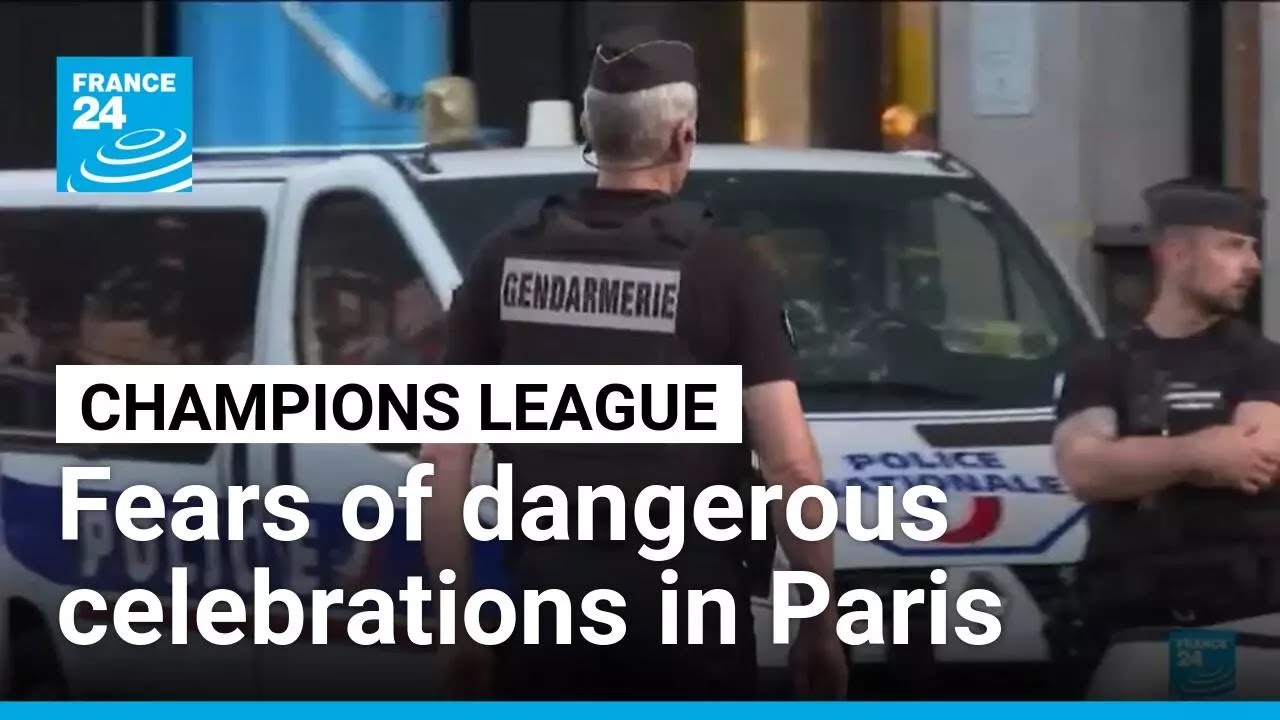 Authorities fear that a PSG victory could trigger dangerous celebrations • FRANCE 24 English