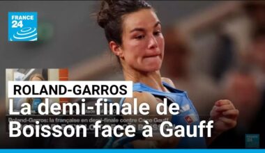 Roland-Garros : la demi-finale de Boisson face à Gauff • FRANCE 24